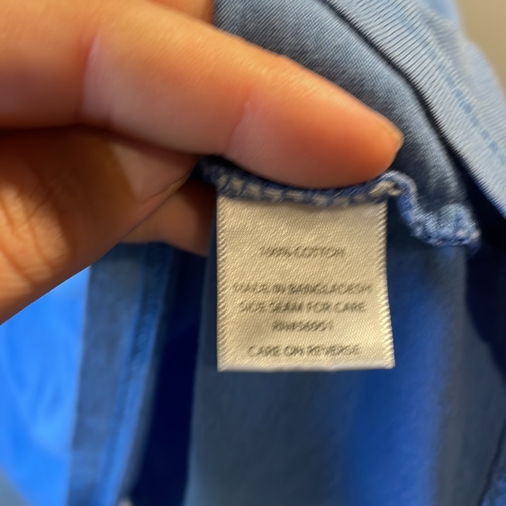 Sky blue basic tee shirt - Picture 5 of 9